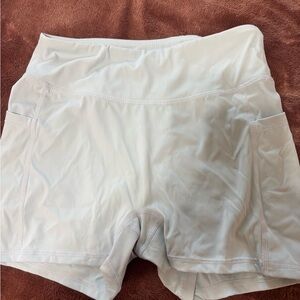 Light Blue Athletic Shorts